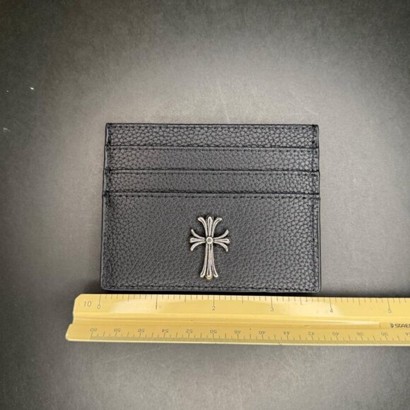 Chrome Heart Leather Card Holder - Picture 6 of 7